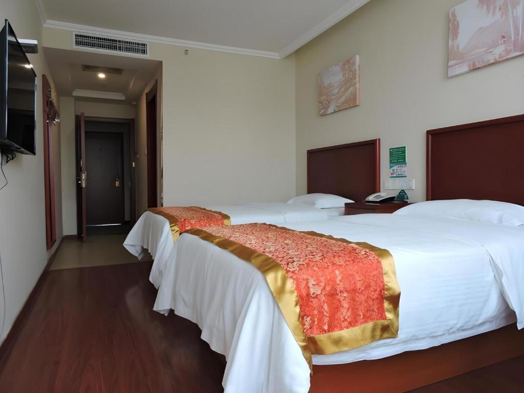 Greentree Inn Linyi Feixian Jianshe Road Express Hotel Exterior foto