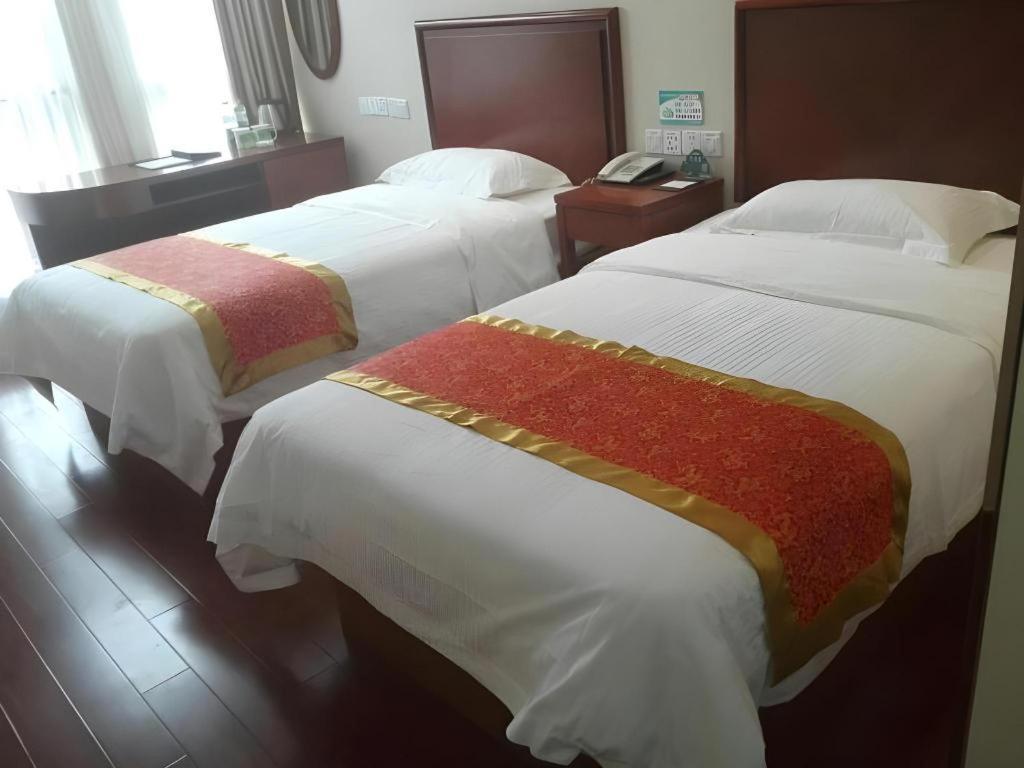 Greentree Inn Linyi Feixian Jianshe Road Express Hotel Exterior foto