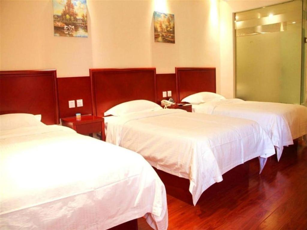 Greentree Inn Linyi Feixian Jianshe Road Express Hotel Exterior foto