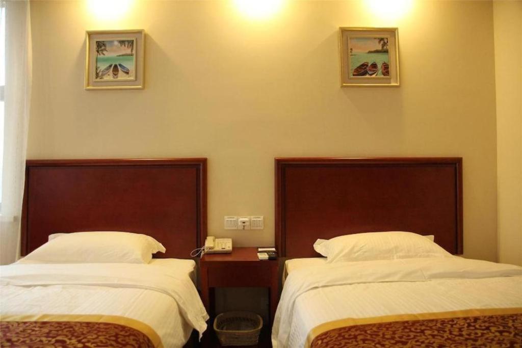 Greentree Inn Linyi Feixian Jianshe Road Express Hotel Exterior foto