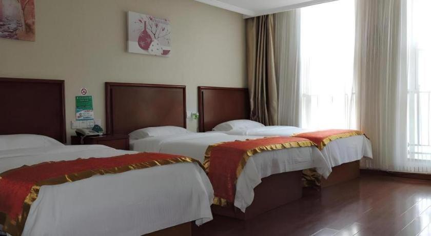 Greentree Inn Linyi Feixian Jianshe Road Express Hotel Exterior foto