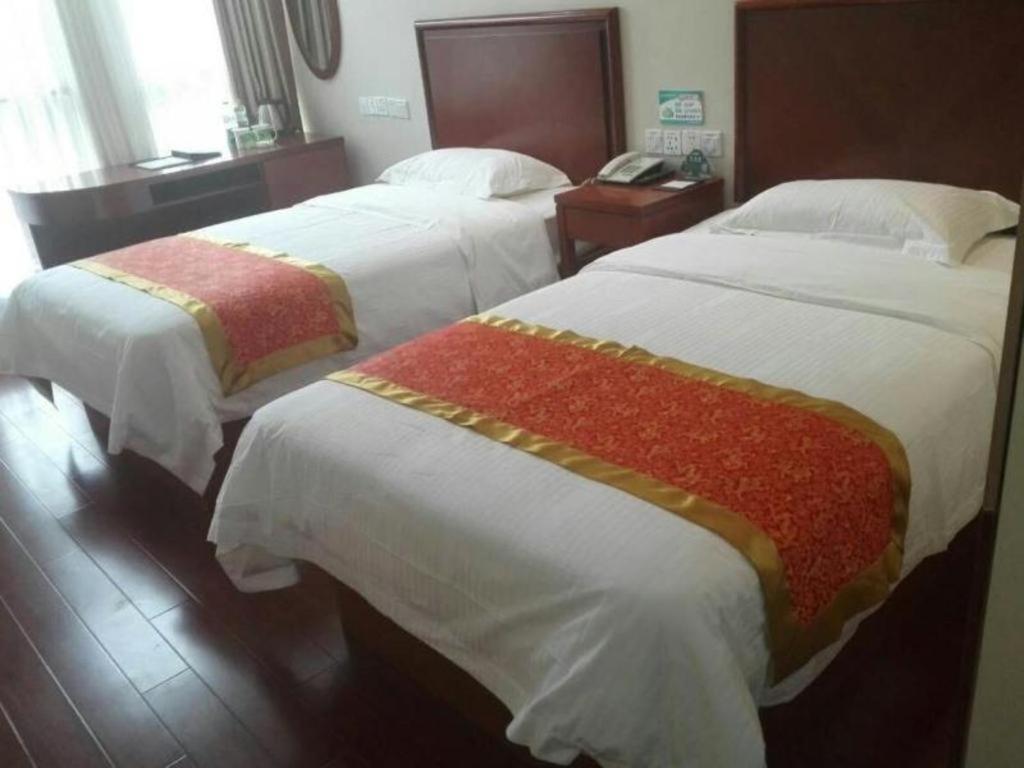 Greentree Inn Linyi Feixian Jianshe Road Express Hotel Exterior foto