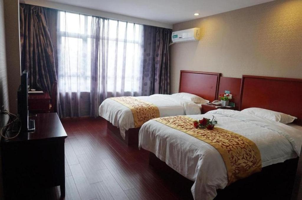 Greentree Inn Linyi Feixian Jianshe Road Express Hotel Exterior foto