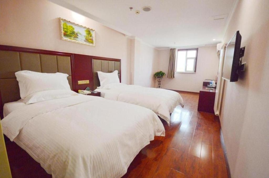 Greentree Inn Linyi Feixian Jianshe Road Express Hotel Exterior foto