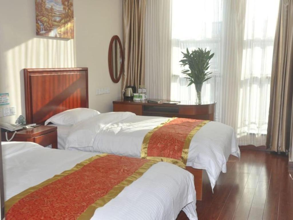 Greentree Inn Linyi Feixian Jianshe Road Express Hotel Exterior foto